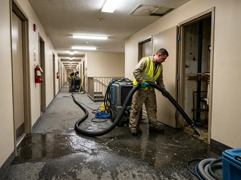 multi-unit-apartment-hallway-f-005 — frequently asked questions, Emergency Burst Pipe Water Extraction & Removal in Bokeelia…